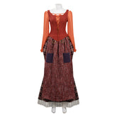 Hocus Pocus 2:Mary Sanderson Cosplay Costume Outfits Halloween Carnival Suit